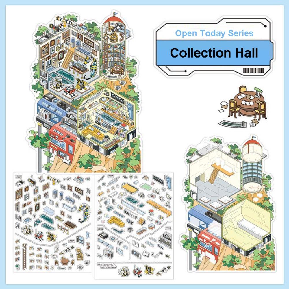 Open Today Series Miniature Landscape Sticker DIY PET Cabin Scene Sticker Stress Relief Cartoon 3D Landscape Sticker Gift
Open Today Series Miniature Landscape Sticker DIY PET Cabin Scene Sticker Stress Relief Cartoon 3D Landscape Sticker Gift