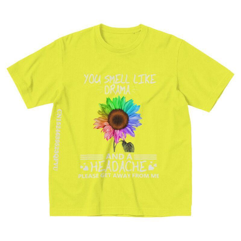 Sunflower You Smell Like Drama And A Headache Please Get Away From Me Tshirts Unisex Premium Cotton Tshirt Tee Emo Clothesd TShirt 4XL
Sunflower You Smell Like Drama And A Headache Please Get Away From Me Tshirts Unisex Premium Cotton Tshirt Tee Emo Clothesd TShirt 4XL
