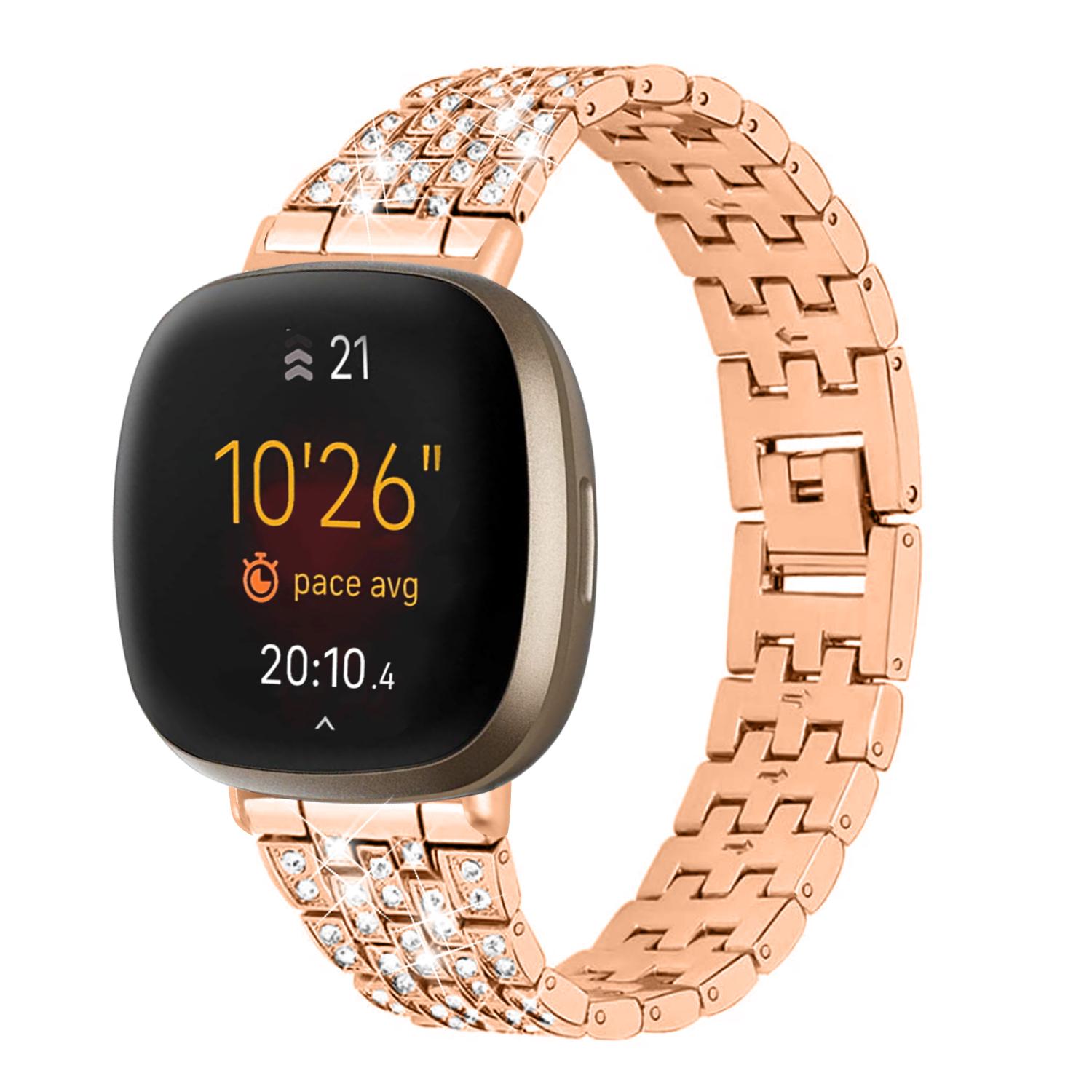 For Fitbit Versa 4/Sense 2 Rhinestones Decor Zinc Alloy Strap Replacement Smartwatch Band Silver
For Fitbit Versa 4/Sense 2 Rhinestones Decor Zinc Alloy Strap Replacement Smartwatch Band Silver