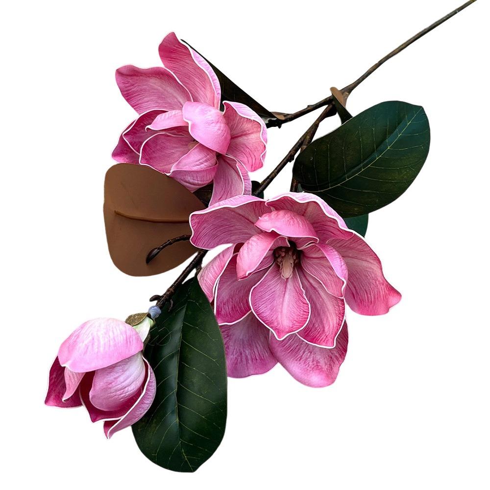 Multicolor Artificial Magnolia Flower EVA Real Touch Decorative Flower Faux Flower Office Hotel темно-рожевого кольору
Multicolor Artificial Magnolia Flower EVA Real Touch Decorative Flower Faux Flower Office Hotel темно-рожевого кольору