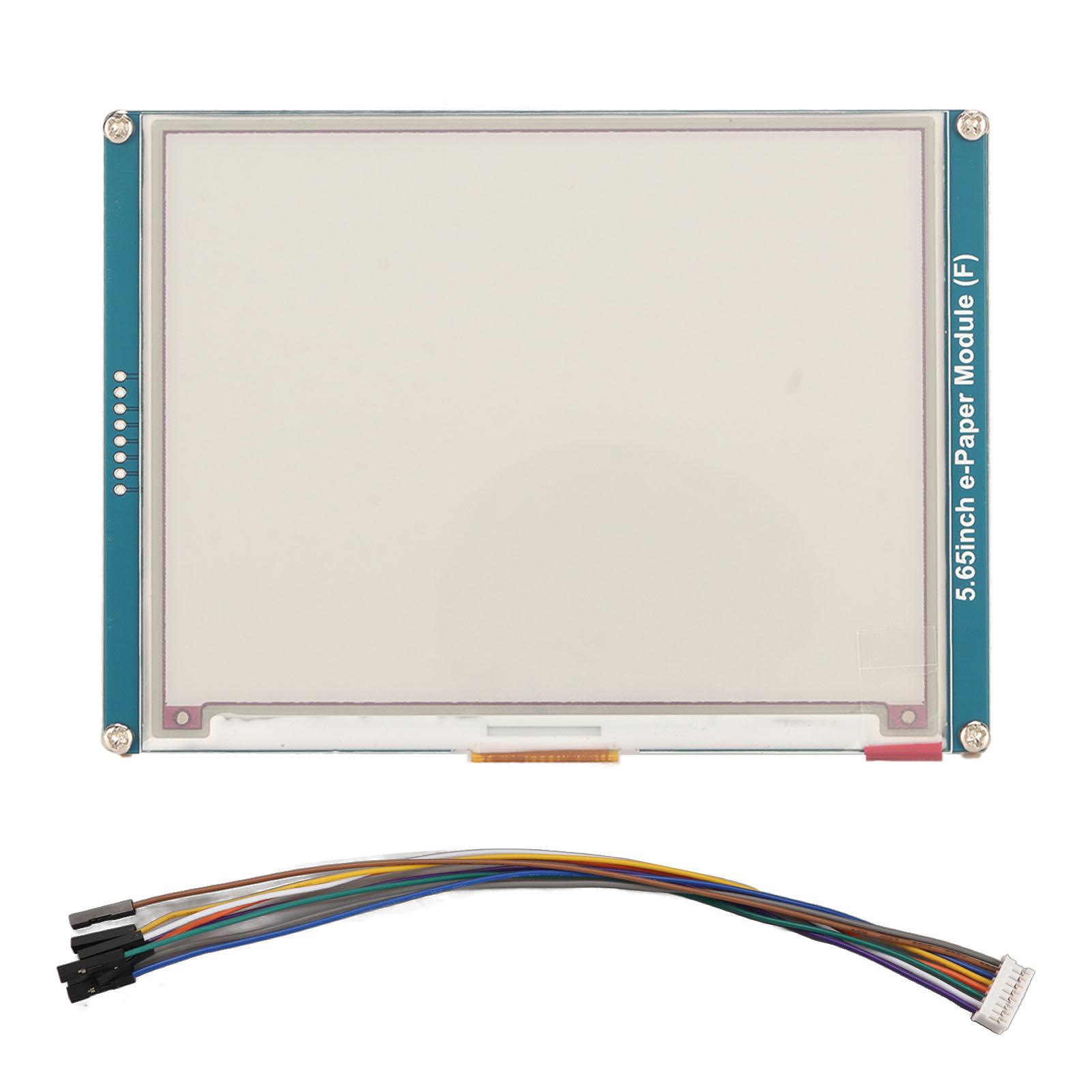 Ink Display 5.65 Inch 600x448 ACeP 7 Colors 3 4 Wire SPI 35s Refresh Wide Angle E Paper Screen for
Ink Display 5.65 Inch 600x448 ACeP 7 Colors 3 4 Wire SPI 35s Refresh Wide Angle E Paper Screen for