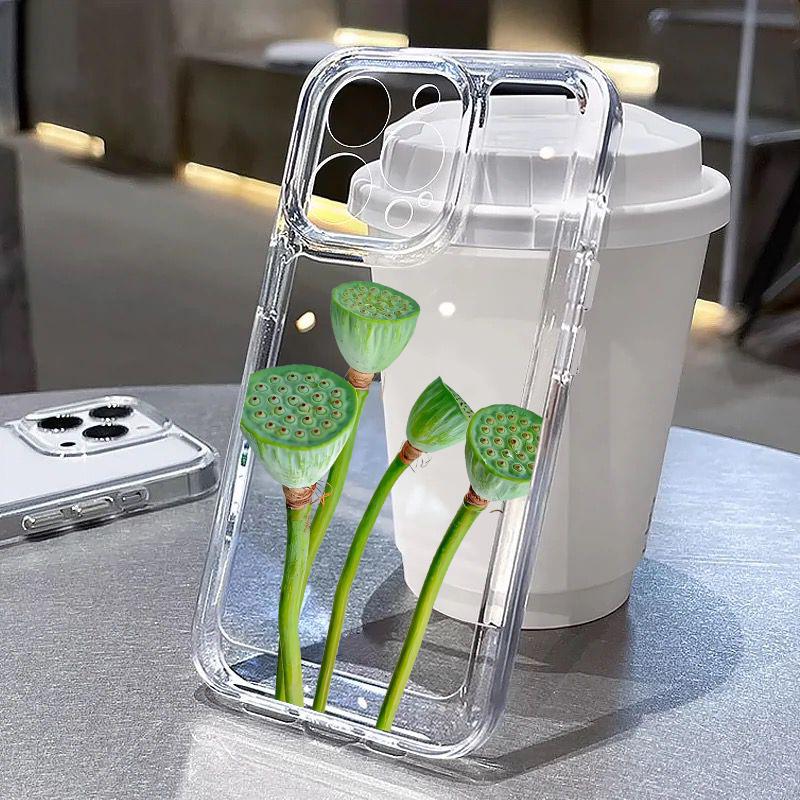 Lotus Seedpod Apple Cat Clear Phone Case For iPhone 16 15 11 12 14 13 Pro Max Mini X XSM XR 7 8 Plus SE4 16e Cute Cover Funda iPhone 13 mini
Lotus Seedpod Apple Cat Clear Phone Case For iPhone 16 15 11 12 14 13 Pro Max Mini X XSM XR 7 8 Plus SE4 16e Cute Cover Funda iPhone 13 mini