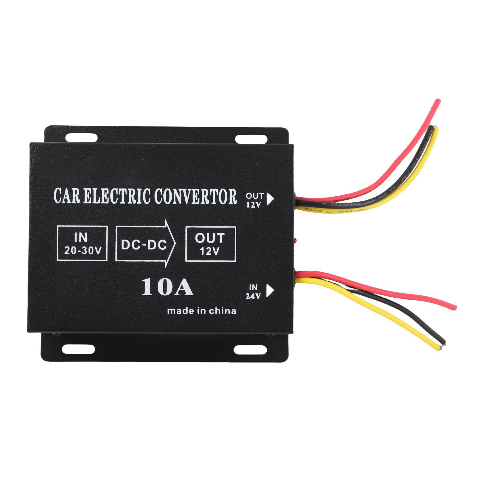 Car Truck 24V to 12V Power Converter Electric Inverter Voltage Reducer Step Down
Car Truck 24V to 12V Power Converter Electric Inverter Voltage Reducer Step Down
