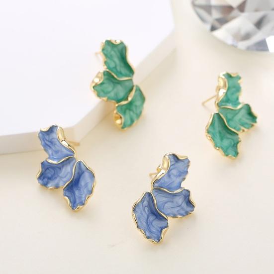Yousheng 1 Pair Lady Earrings Petal Shape Oil Dripping Smooth Maple Decor Smooth Anti-slip Lightweight Prom Dating Cocktail Party Stud Earrings синий
Yousheng 1 Pair Lady Earrings Petal Shape Oil Dripping Smooth Maple Decor Smooth Anti-slip Lightweight Prom Dating Cocktail Party Stud Earrings синий