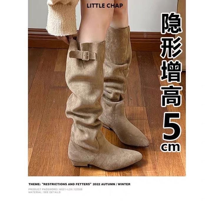 Маленький человек увеличение внутреннего роста 5 см остроносые ботфорты женские до колена на толстом высоком каблуке плиссированные тонкие сапоги ковбойские сапоги 40 хаки
Маленький человек увеличение внутреннего роста 5 см остроносые ботфорты женские до колена на толстом высоком каблуке плиссированные тонкие сапоги ковбойские сапоги 40 хаки