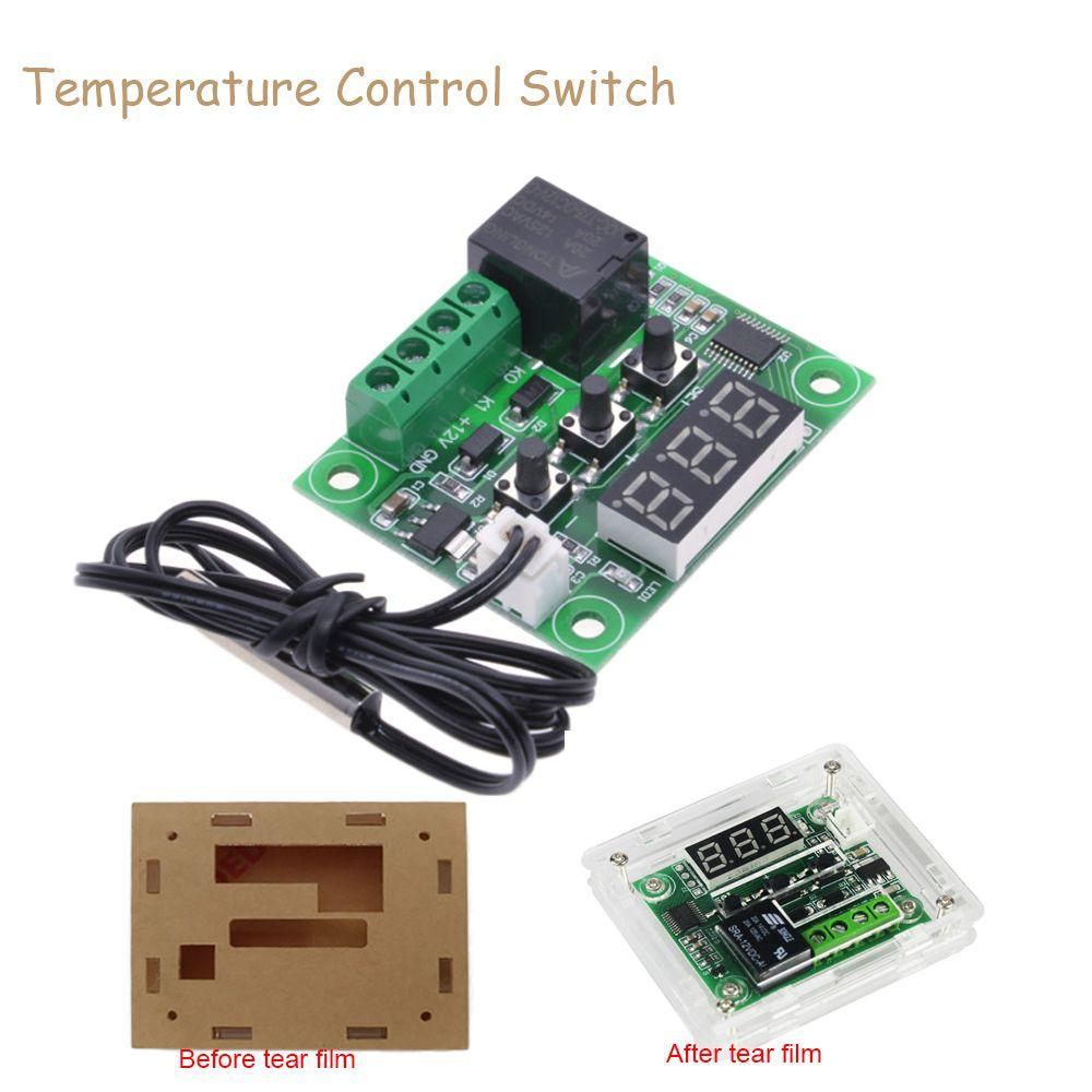 Useful Accurate Digital Temperature Control Switch Sensor Module W1209 DC 12V Thermostat Disjunctor Shell
Useful Accurate Digital Temperature Control Switch Sensor Module W1209 DC 12V Thermostat Disjunctor Shell