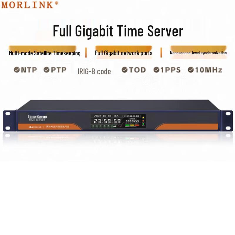 MORLINK Gigabit PTP/NTP Server
MORLINK Gigabit PTP/NTP Server