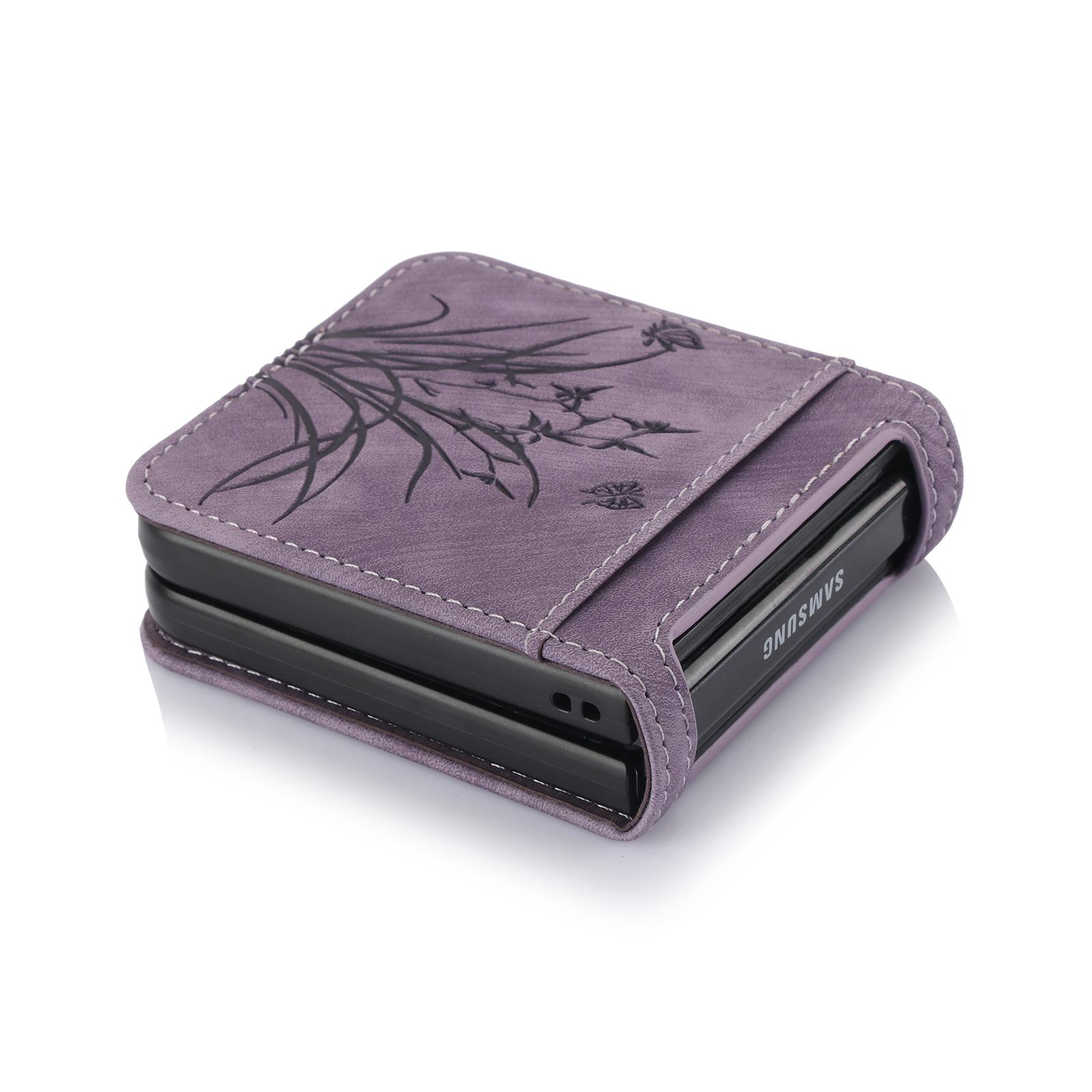 Magnetic Leather Wallet Case for Samsung Galaxy Z Flip 6 5G ZFlip 5 4 3 Flower Butterfly Pattern Card Holder Stand Cover+Lanyard ZFlip6 фиолетовый
Magnetic Leather Wallet Case for Samsung Galaxy Z Flip 6 5G ZFlip 5 4 3 Flower Butterfly Pattern Card Holder Stand Cover+Lanyard ZFlip6 фиолетовый