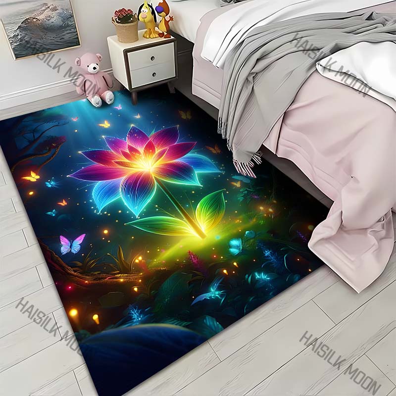 Fantasy Colorful Flowers Carpet for Living Room Bedroom Bedside Floor Mat Cloakroom Kids Activity Area Rugs Luxury Gifts 40x60cm
Fantasy Colorful Flowers Carpet for Living Room Bedroom Bedside Floor Mat Cloakroom Kids Activity Area Rugs Luxury Gifts 40x60cm