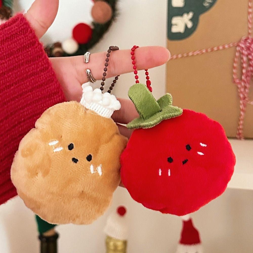 Potato Food Plush Keychain Cartoon Bag Pendant Cute Tomato Plush Key Chain Kids Style A
Potato Food Plush Keychain Cartoon Bag Pendant Cute Tomato Plush Key Chain Kids Style A