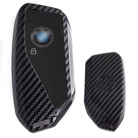 Black Carbon Fiber Hard Plastic Key Fob Case For 23+ BMW X5 X6 X7 iX i5 i7 5 7
Black Carbon Fiber Hard Plastic Key Fob Case For 23+ BMW X5 X6 X7 iX i5 i7 5 7