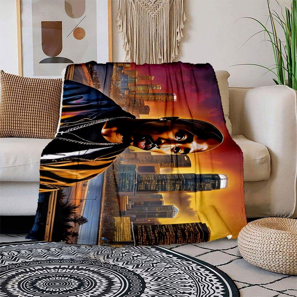 Urban Nightscape Hip-Hop Art Print Blanket Flannel Throw Blanket for Sofa, Bed, Travel, Camping, Office, Couch, Chair, And Bed Gift for Chr 150x180cm
Urban Nightscape Hip-Hop Art Print Blanket Flannel Throw Blanket for Sofa, Bed, Travel, Camping, Office, Couch, Chair, And Bed Gift for Chr 150x180cm