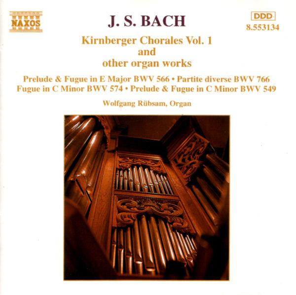 CD JOHANN SEBASTIAN BACH; WOLFGANG RB - Chorales 1 8553134 Naxos 1995 US Classical Used
CD JOHANN SEBASTIAN BACH; WOLFGANG RB - Chorales 1 8553134 Naxos 1995 US Classical Used