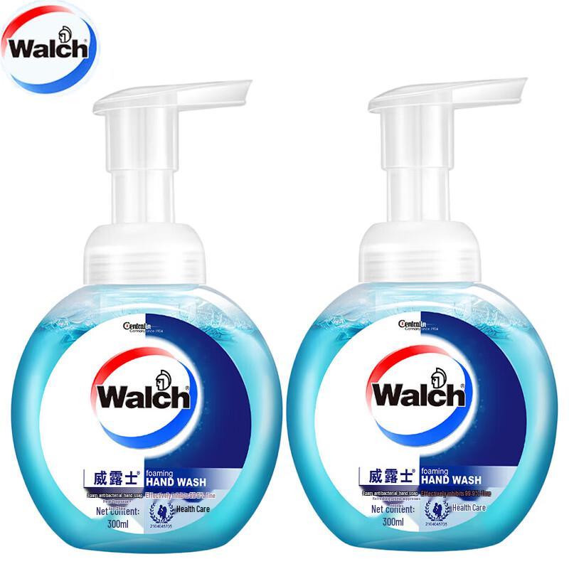 Walch Foam Antibacterial Hand Wash (2 x 300ml)
Walch Foam Antibacterial Hand Wash (2 x 300ml)