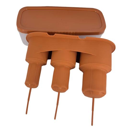 Форма для льда цилиндрическая для тамблера 30-40 унций, не содержит БФА, медленно тающая форма для льда с крышкой и контейнером, легко извлекаемый ледогенератор для виски, коктейлей коричневый
Форма для льда цилиндрическая для тамблера 30-40 унций, не содержит БФА, медленно тающая форма для льда с крышкой и контейнером, легко извлекаемый ледогенератор для виски, коктейлей коричневый