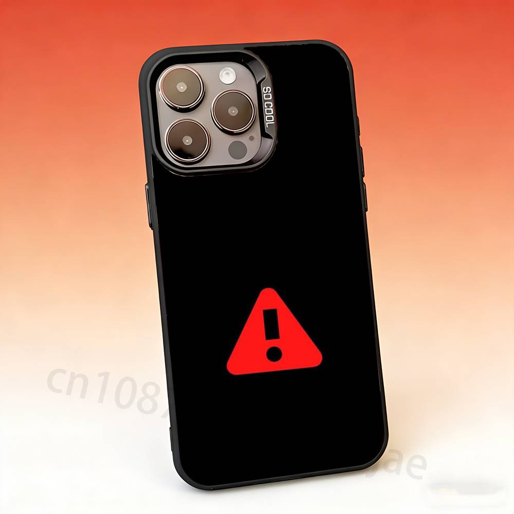Warning Icon Danger Banning Phone Case For iPhone 17,16,15,14,13,12,11,Pro,Max,Plus,Mini Candy Matte Shockproof Cover iPhone16PRO
Warning Icon Danger Banning Phone Case For iPhone 17,16,15,14,13,12,11,Pro,Max,Plus,Mini Candy Matte Shockproof Cover iPhone16PRO