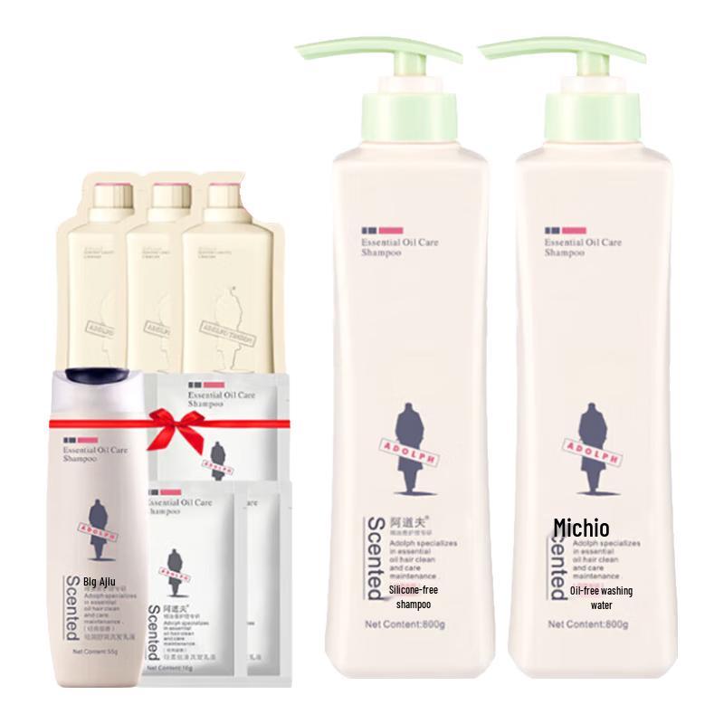 Adolph Oil Control & Anti-Dandruff Shampoo Set
Adolph Oil Control & Anti-Dandruff Shampoo Set