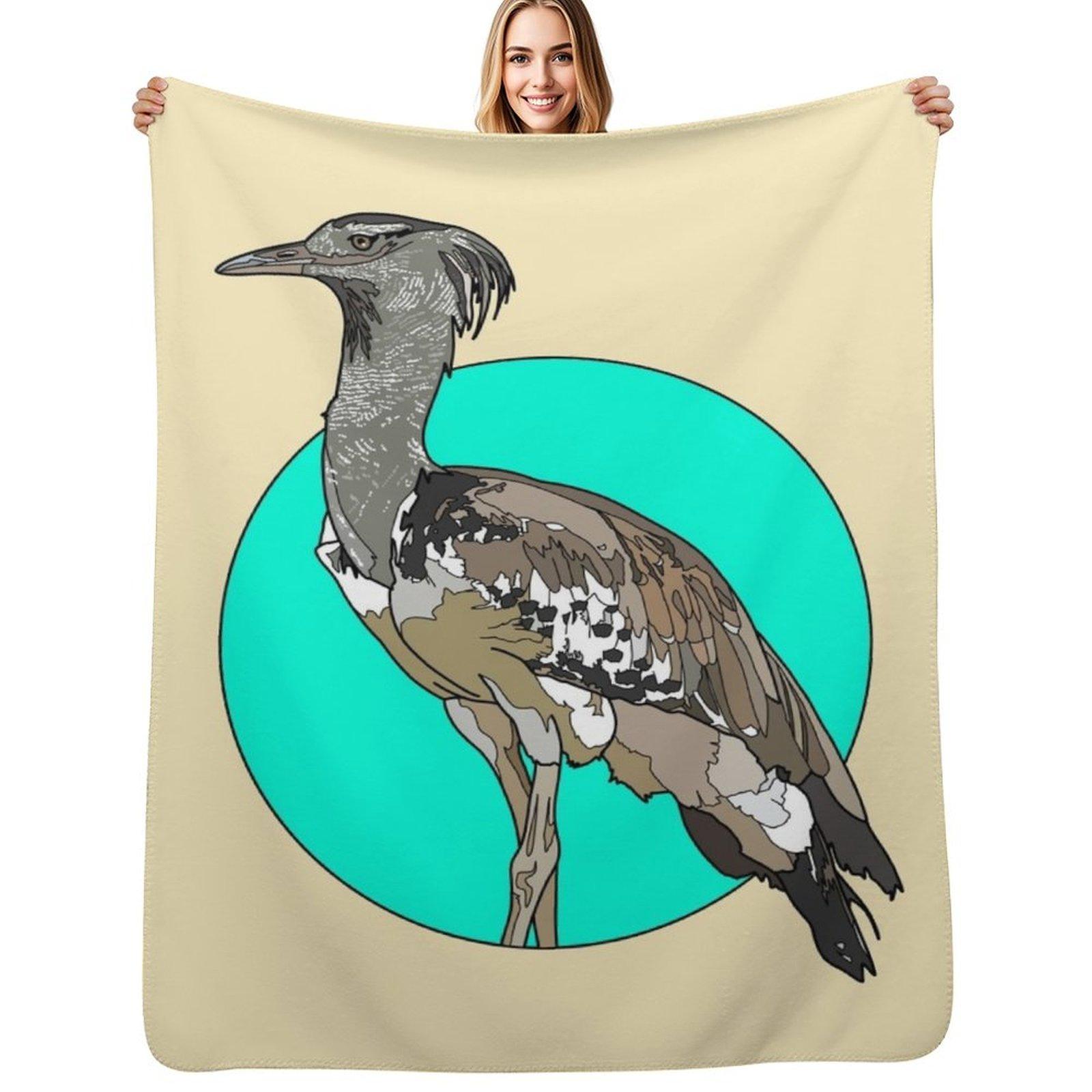 Kori Bustard Gift for Lover of Bustards Throw Blanket Long Lasting Soft Plush Blanket for Daily Use 102x76cm(40x30in)
Kori Bustard Gift for Lover of Bustards Throw Blanket Long Lasting Soft Plush Blanket for Daily Use 102x76cm(40x30in)