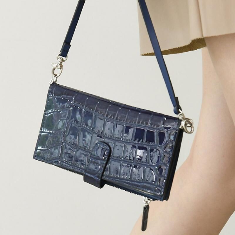 Crocker Crossbody Smartphone Wallet Navy
Crocker Crossbody Smartphone Wallet Navy