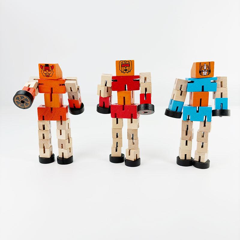 Best-Selling Wooden Transformer Cube Robot: Educational Building Blocks Toy for Kids
Best-Selling Wooden Transformer Cube Robot: Educational Building Blocks Toy for Kids