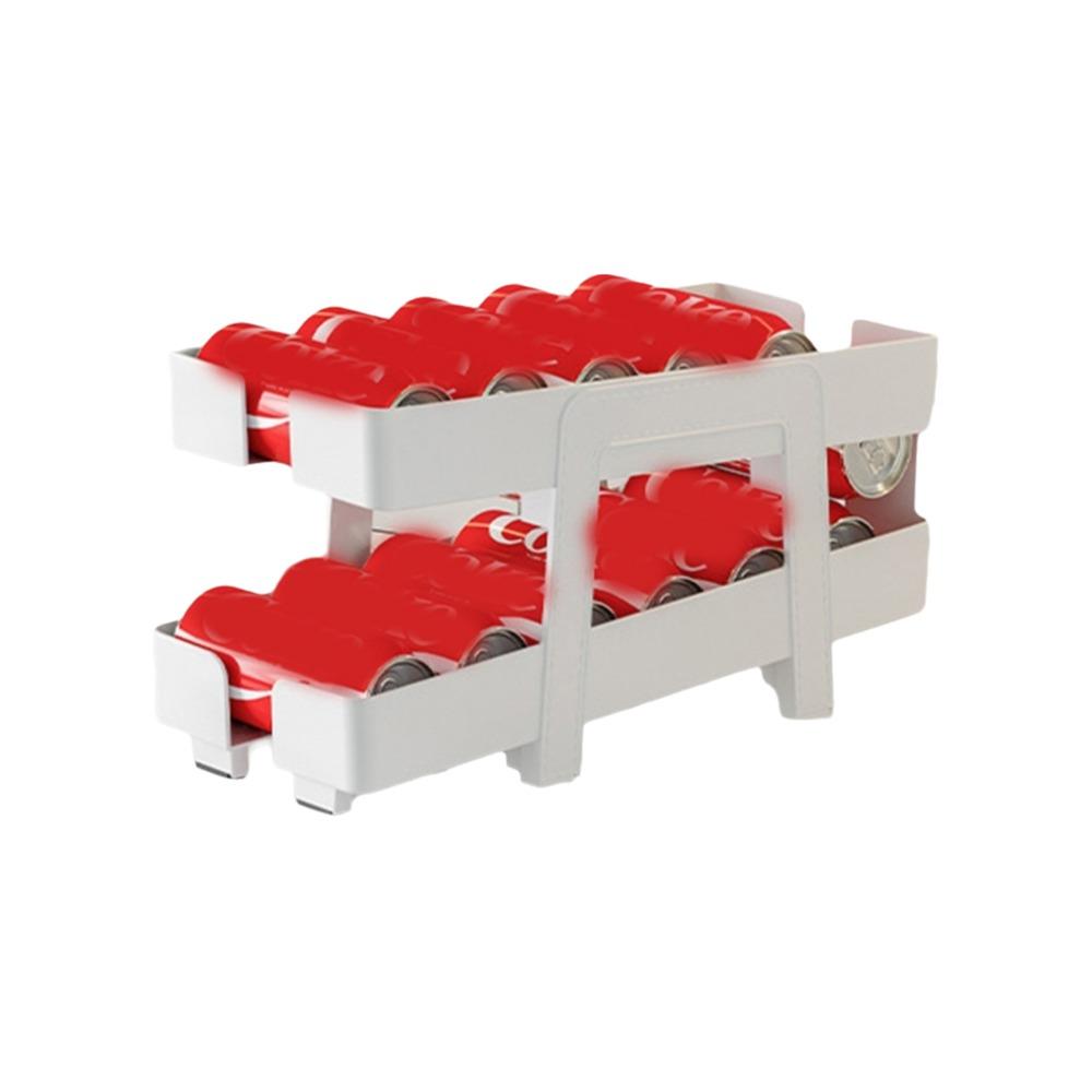 Automatic Rolling Beverage Can Organizer Plastic Canned Food Storage Rack Refrigerator
Automatic Rolling Beverage Can Organizer Plastic Canned Food Storage Rack Refrigerator