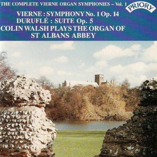 CD LOUIS VIERNE, MAURICE DURUFLÉ, COLI - The Complete Vierne Organ Symphonie PRCD236 Priory 1988 UK Classical Used
CD LOUIS VIERNE, MAURICE DURUFLÉ, COLI - The Complete Vierne Organ Symphonie PRCD236 Priory 1988 UK Classical Used