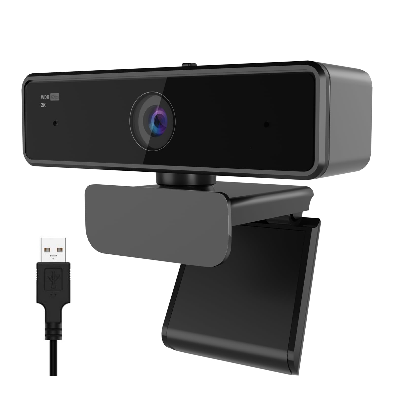 Nuroum Webcam Full HD 1080P 60FPS Webcam 4 Megapixels Wide Angle 2K Computer Camera Dual Microphone Noise Canceling PC Camera with Privacy Cover Auto
Nuroum Webcam Full HD 1080P 60FPS Webcam 4 Megapixels Wide Angle 2K Computer Camera Dual Microphone Noise Canceling PC Camera with Privacy Cover Auto