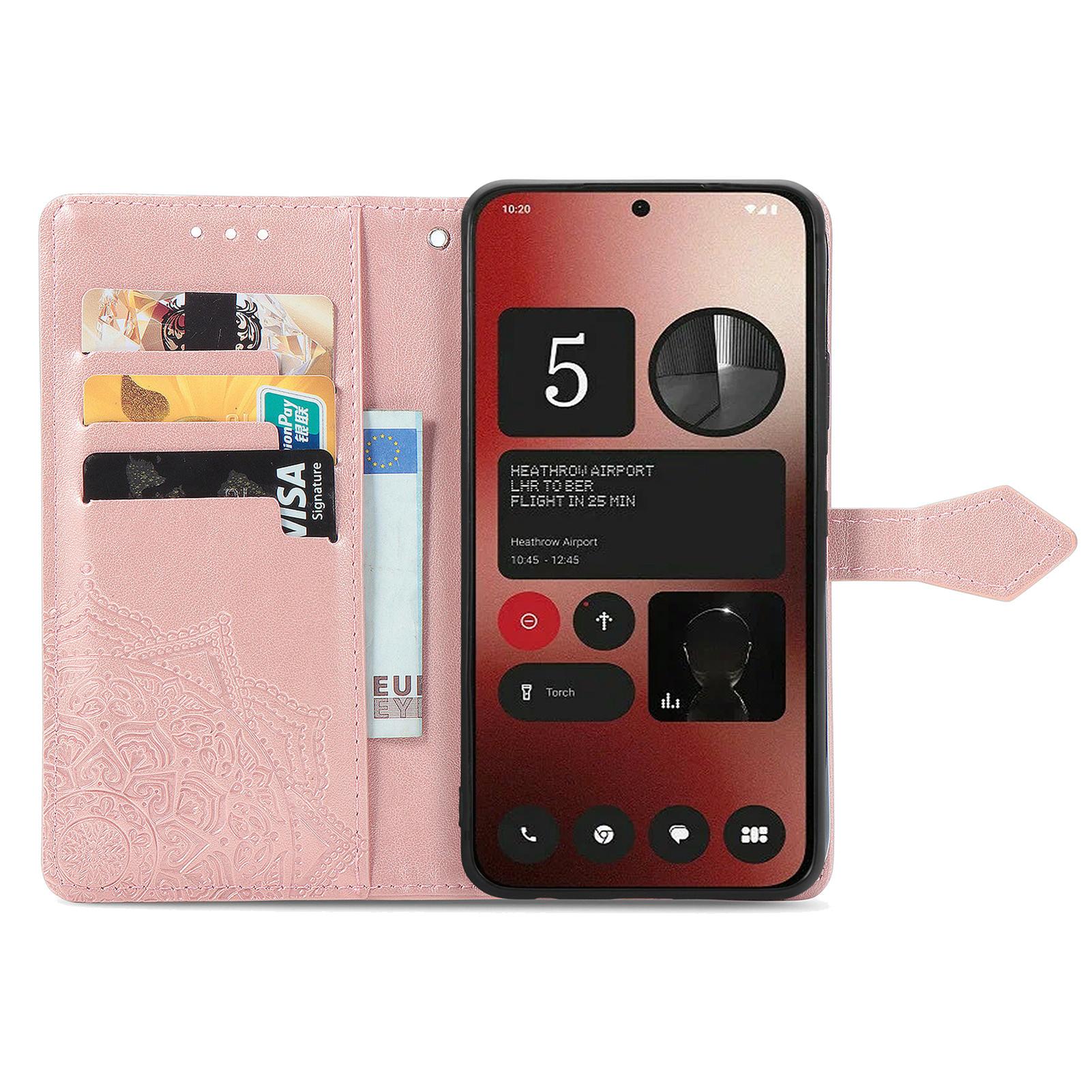 For Nothing Phone (2a) Plus/Phone (2a) Case PU Leather Mandala Pattern Embossment Flip Wallet Phone Cover Rose Gold
For Nothing Phone (2a) Plus/Phone (2a) Case PU Leather Mandala Pattern Embossment Flip Wallet Phone Cover Rose Gold