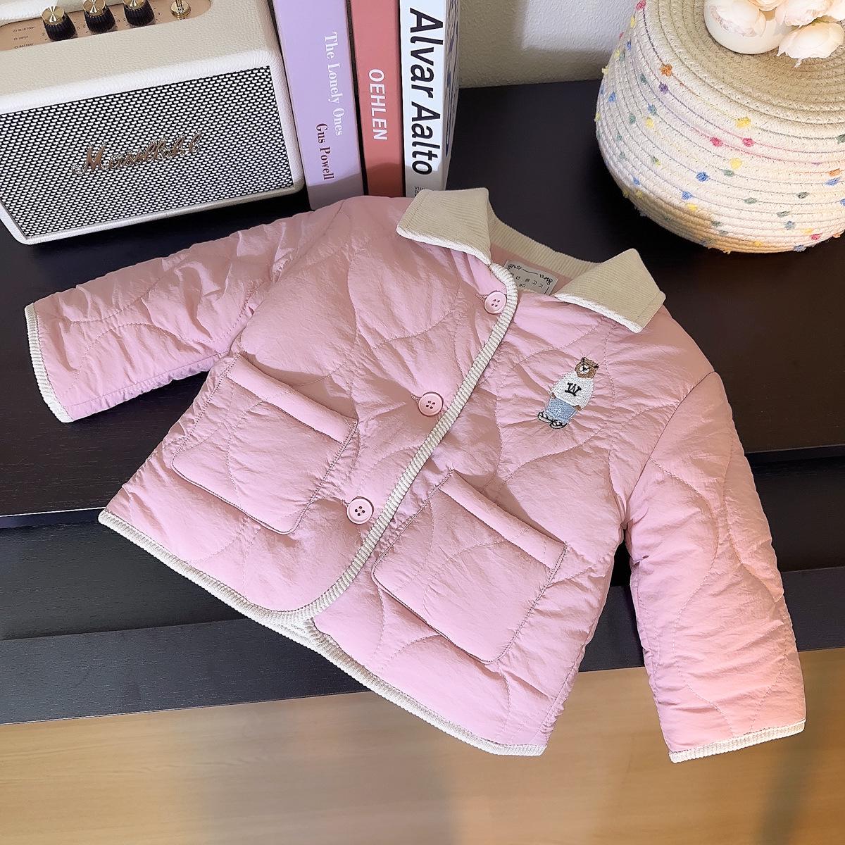Girls Embroidered Winter Padded Cotton Coat AWA232 110
Girls Embroidered Winter Padded Cotton Coat AWA232 110