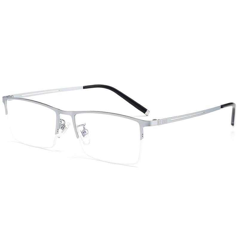Pure Titanium Business Half Frame Glasses Photochromic Men Optical Prescription Myopic Astigmatism Hyperopia Progressive Eyewear Single Version&1.56&Anti Blue Ray серебряный
Pure Titanium Business Half Frame Glasses Photochromic Men Optical Prescription Myopic Astigmatism Hyperopia Progressive Eyewear Single Version&1.56&Anti Blue Ray серебряный