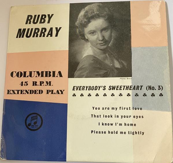 7inch Record RUBY MURRAY Everybodys Sweetheart No. 3 SEG7636 Columbia 1956 UK Pop Used
7inch Record RUBY MURRAY Everybodys Sweetheart No. 3 SEG7636 Columbia 1956 UK Pop Used
