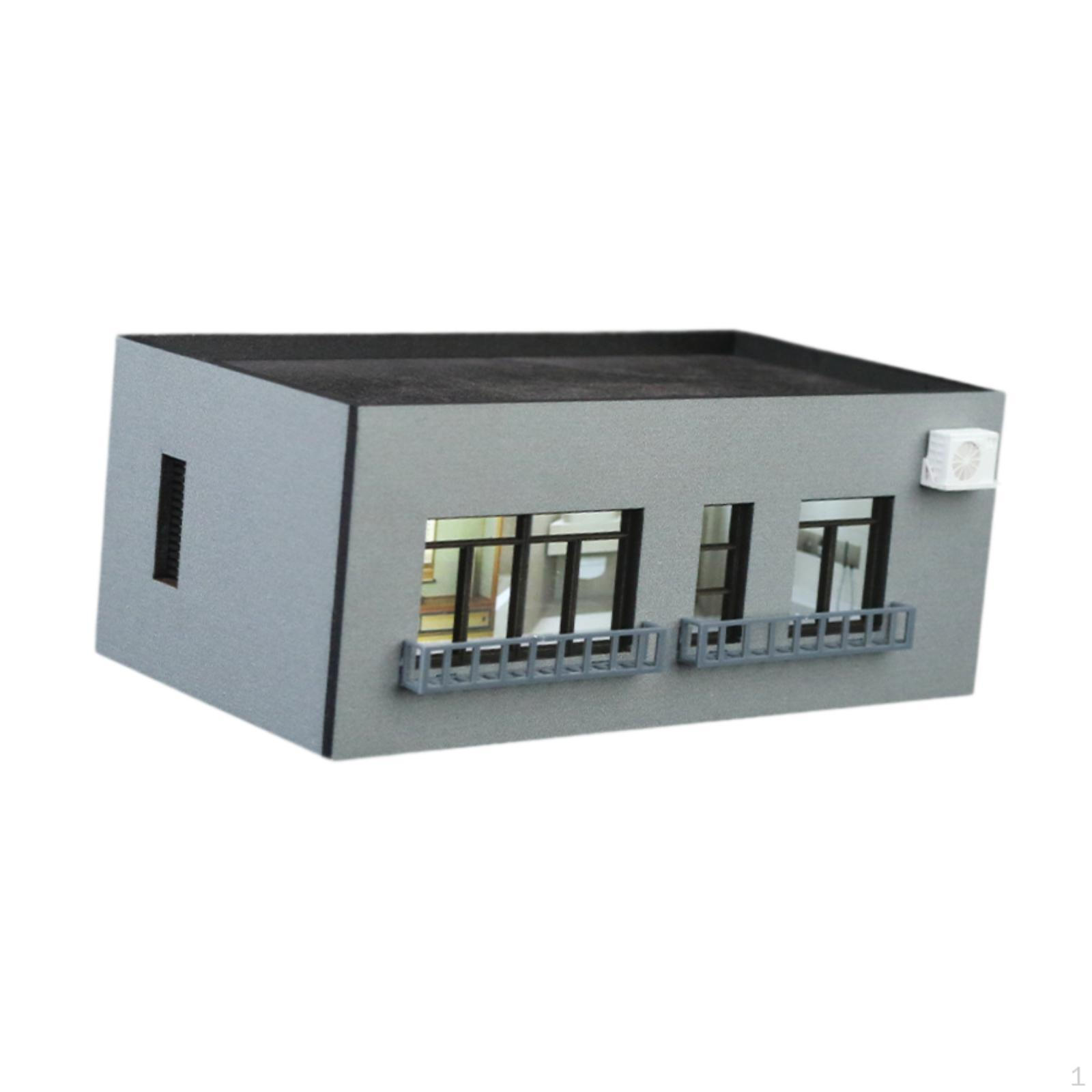 1/64 масштаб HO Модель Строительство дома Диорама Настольное украшение Песочный стол Декорации D
1/64 масштаб HO Модель Строительство дома Диорама Настольное украшение Песочный стол Декорации D