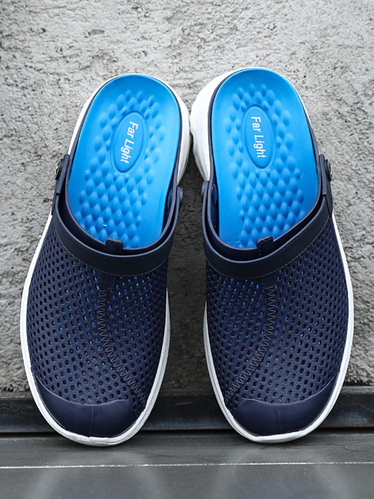 Men s Half Slippers Summer Flip Flops Mesh Beach Flip Flops Solid Color Flat Slippers Summer Shoes 2025 Luxury Elegant Sandals 45
Men s Half Slippers Summer Flip Flops Mesh Beach Flip Flops Solid Color Flat Slippers Summer Shoes 2025 Luxury Elegant Sandals 45