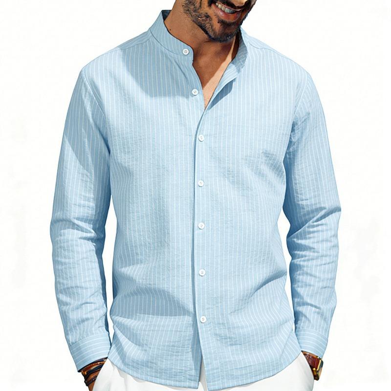 Men Striped Pattern Long Sleeve Button Down Casual Shirt S синий
Men Striped Pattern Long Sleeve Button Down Casual Shirt S синий