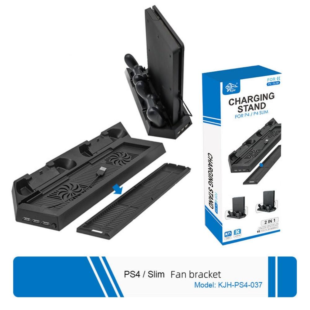 Вертикальная подставка для охлаждения All-In-One Dual Cooler Fans с двумя джойстиками и док-станцией для зарядки для PlayStation4 и PS4/SLIM
Вертикальная подставка для охлаждения All-In-One Dual Cooler Fans с двумя джойстиками и док-станцией для зарядки для PlayStation4 и PS4/SLIM