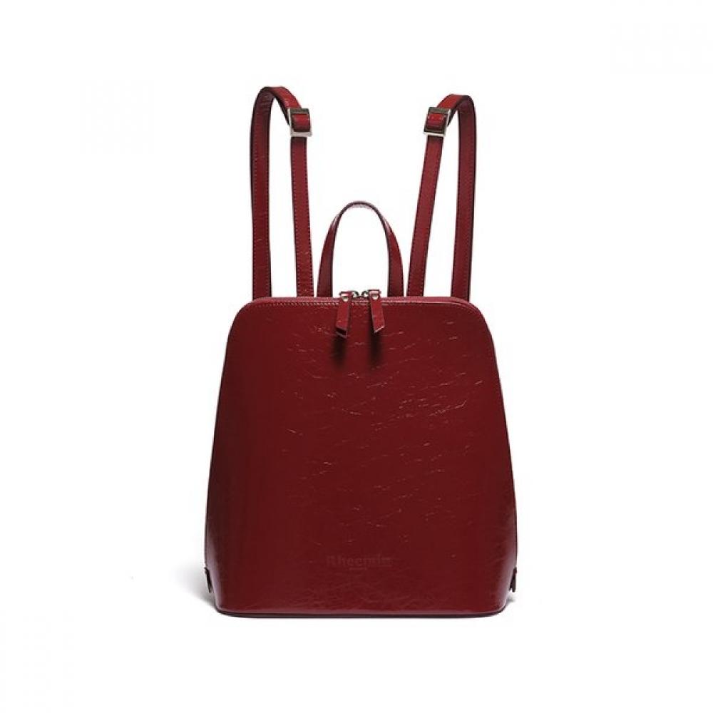 Rheemin Turtle Leather Backpack Burgundy Single option
Rheemin Turtle Leather Backpack Burgundy Single option
