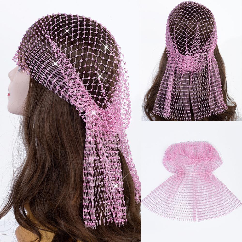 Turban Rhinestone Bandana Crystal Mesh Head Scarf Cap Trendy Bling Fishnet Headscarf Unisex червоний
Turban Rhinestone Bandana Crystal Mesh Head Scarf Cap Trendy Bling Fishnet Headscarf Unisex червоний