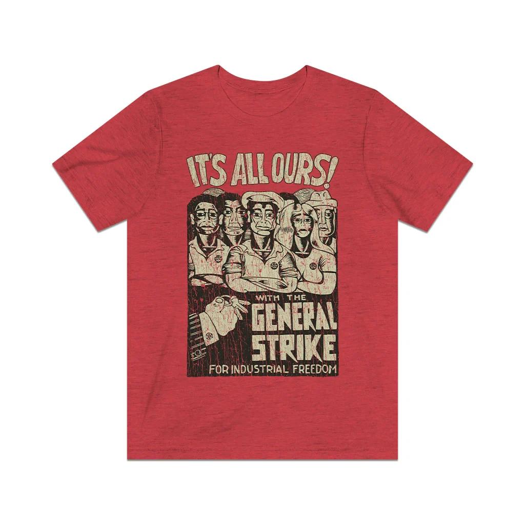 It s All Ours! Union Labor 1974 Vintage Men’s T shirt L
It s All Ours! Union Labor 1974 Vintage Men’s T shirt L