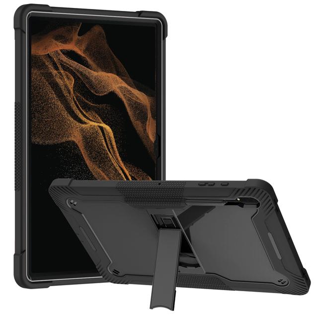 Rugged Case Universal For Samsung Galaxy Tab S10 S9 S8 Ultra 14.6 inch SM-X920 X926 X910 X916b X900 X906 Kickstand Hybrid Cover S10Ultra SM-X920 926 чорний
Rugged Case Universal For Samsung Galaxy Tab S10 S9 S8 Ultra 14.6 inch SM-X920 X926 X910 X916b X900 X906 Kickstand Hybrid Cover S10Ultra SM-X920 926 чорний