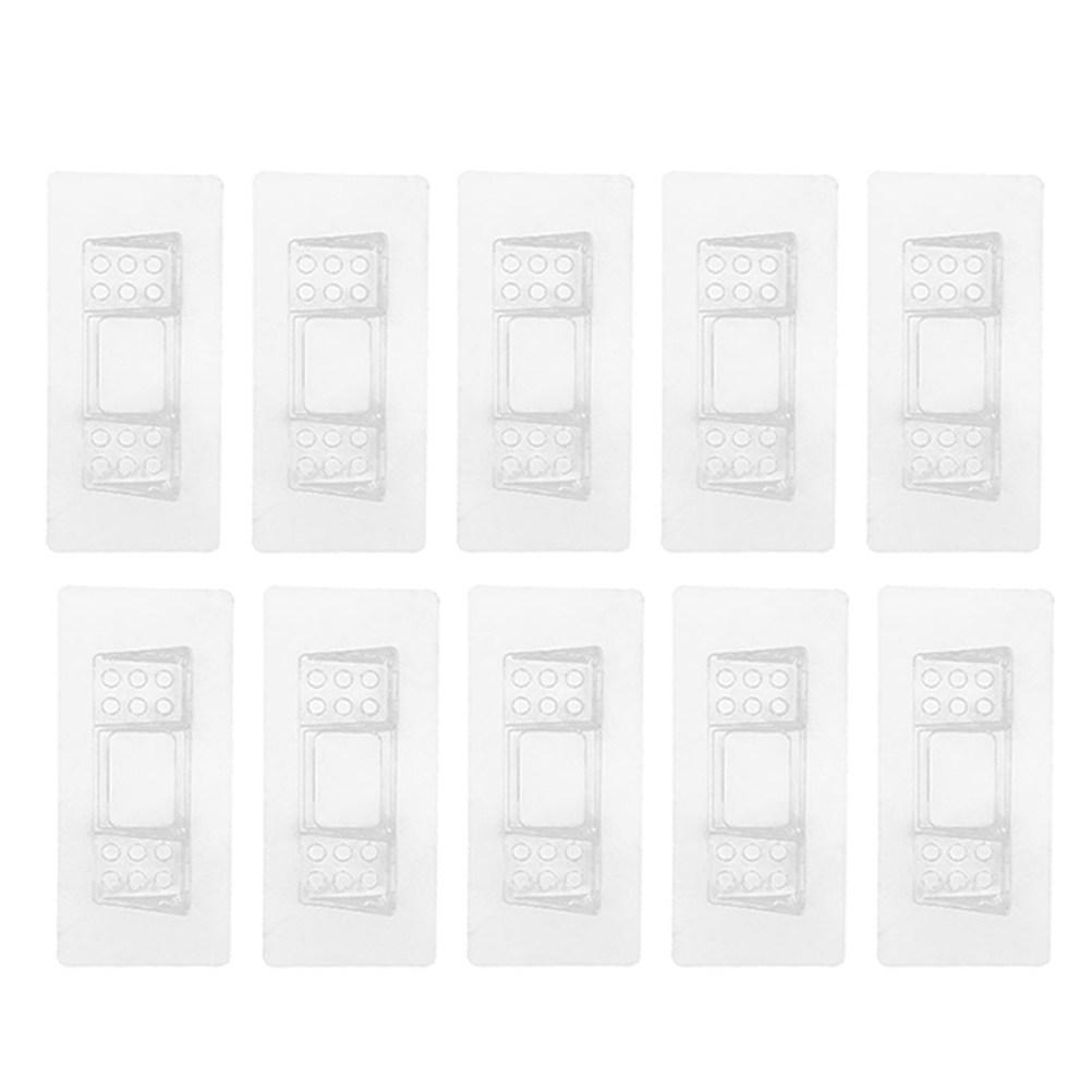 10Pcs Double Row Adhesive Shelf Brackets Reinforced Self Adhesive Shelf Supports for Kitchen Cabinet Wardrobe Book Closet other
10Pcs Double Row Adhesive Shelf Brackets Reinforced Self Adhesive Shelf Supports for Kitchen Cabinet Wardrobe Book Closet other