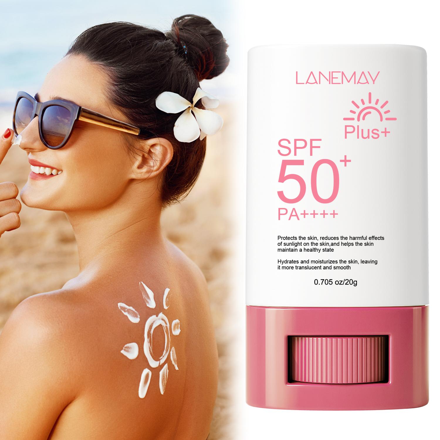 SPF 50 Moisturizing Sunscreen Stick-Leaves Skin Clear, Translucent & Smooth-Hydrating & Moisturizing-Suitable For All Skin Types, 20g
SPF 50 Moisturizing Sunscreen Stick-Leaves Skin Clear, Translucent & Smooth-Hydrating & Moisturizing-Suitable For All Skin Types, 20g