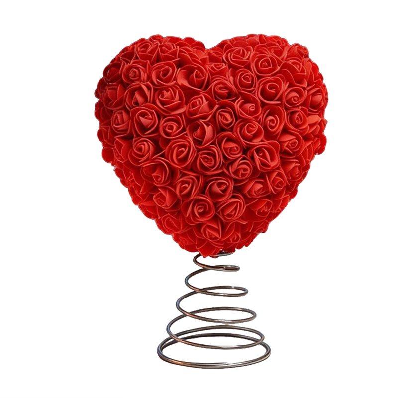 Tree Topper 11.6 Inch For Valentine Day Tree Ornament Romantic Heart For Wedding Holiday Party Decoration Supplies Red красный
Tree Topper 11.6 Inch For Valentine Day Tree Ornament Romantic Heart For Wedding Holiday Party Decoration Supplies Red красный