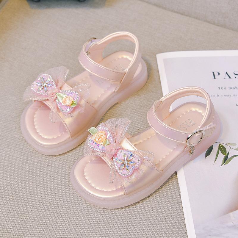 Kids Rhinestone Heart & Flower Decor Ankle Strap Sandals 26 розовый
Kids Rhinestone Heart & Flower Decor Ankle Strap Sandals 26 розовый