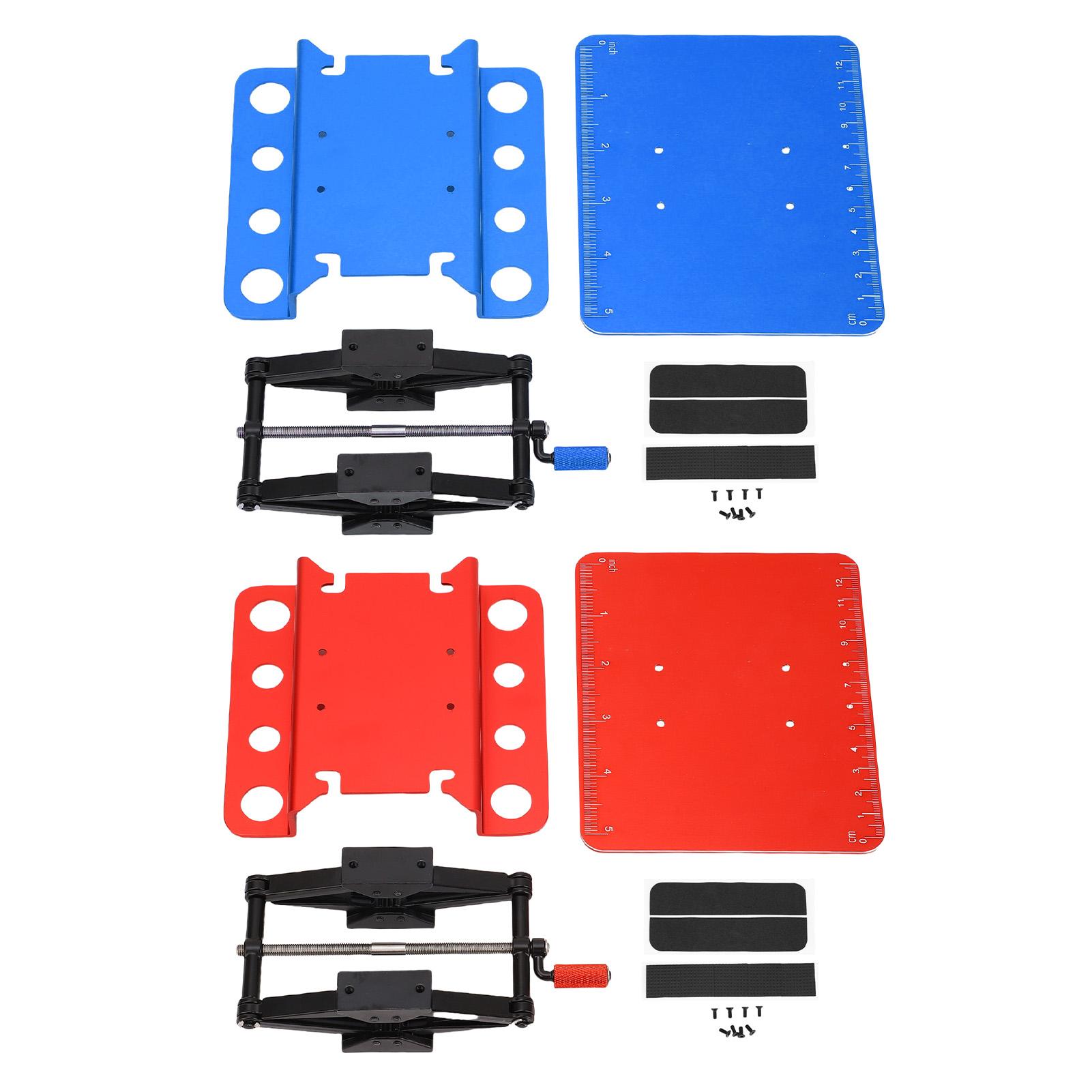RC Car Repair Work Stand 2.36 Inch to 5.51 Inch Manual Lift Lower Workstation with Anti Slip Pad for Black Blue
RC Car Repair Work Stand 2.36 Inch to 5.51 Inch Manual Lift Lower Workstation with Anti Slip Pad for Black Blue