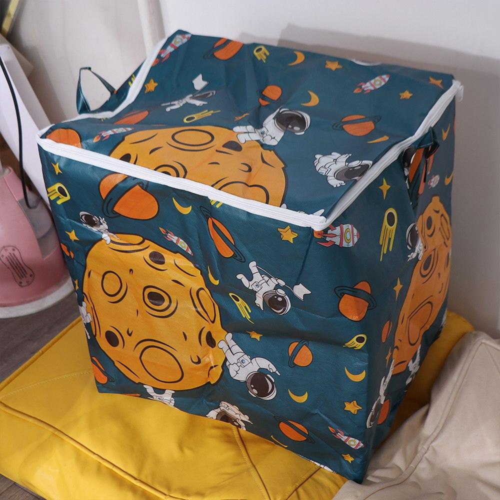 Large Capacity Quilt Clothes Storage Bag Non-woven Fabric Clothes Packing Box Clothing 100L
Large Capacity Quilt Clothes Storage Bag Non-woven Fabric Clothes Packing Box Clothing 100L