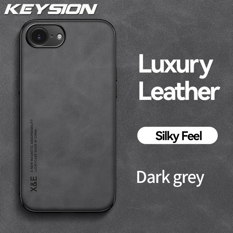 KEYSION Роскошный ретро чехол из ПУ кожи для iPhone 17e Мягкий силикон+ПК Ударопрочная задняя крышка телефона для iPhone 17e 2026 for iPhone 17e темно серый
KEYSION Роскошный ретро чехол из ПУ кожи для iPhone 17e Мягкий силикон+ПК Ударопрочная задняя крышка телефона для iPhone 17e 2026 for iPhone 17e темно серый