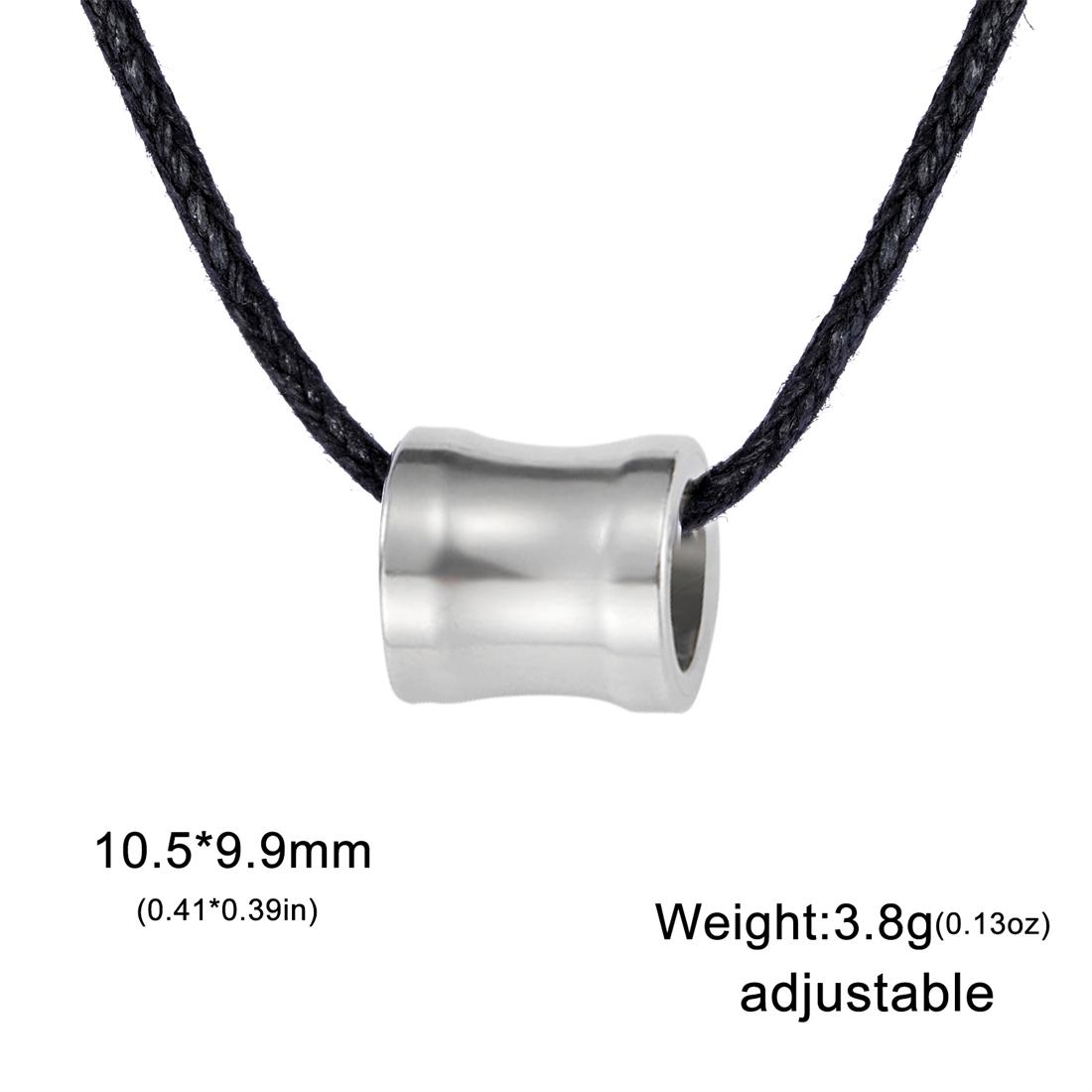 Punk Skull Necklace for Men Adjustable Black Wax Cord Lucky Bead Tree of Life Freemasonry Choker Stainless Steel Jewelry
Punk Skull Necklace for Men Adjustable Black Wax Cord Lucky Bead Tree of Life Freemasonry Choker Stainless Steel Jewelry