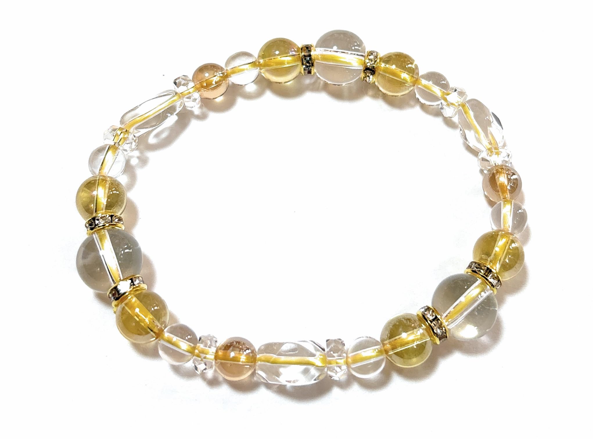 Limited time limited quantity April birthstone Natural stone power stone bracelet Golden aura Natural crystal Inner circumference Women L Money luck
Limited time limited quantity April birthstone Natural stone power stone bracelet Golden aura Natural crystal Inner circumference Women L Money luck