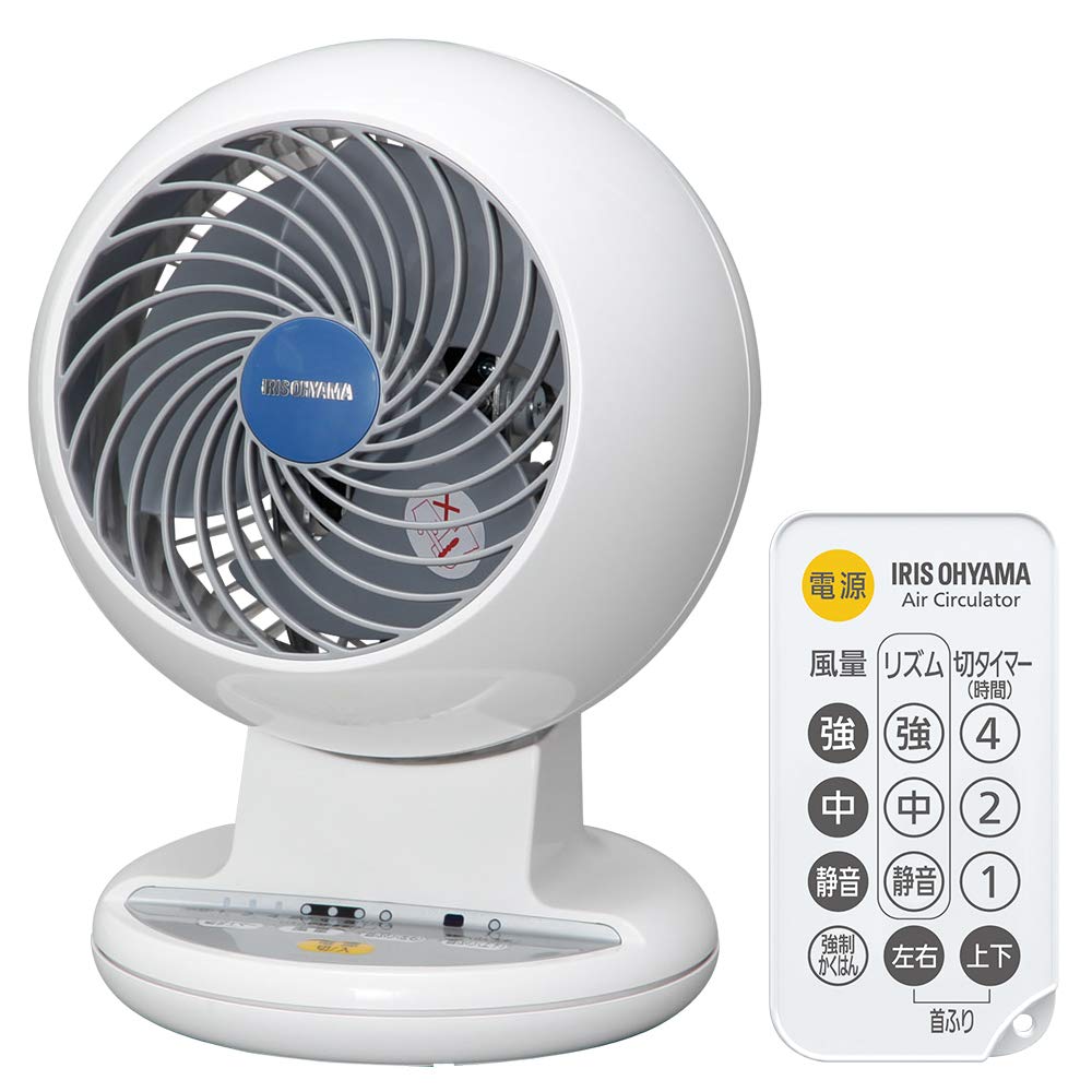 Iris Ohyama 8 Tatami Powerful Air Remote Control Timer White Circulator, Mats, Quiet, Up/Down/Left/Right Swing, Blower, Included, Function, PCF-C15T білий
Iris Ohyama 8 Tatami Powerful Air Remote Control Timer White Circulator, Mats, Quiet, Up/Down/Left/Right Swing, Blower, Included, Function, PCF-C15T білий