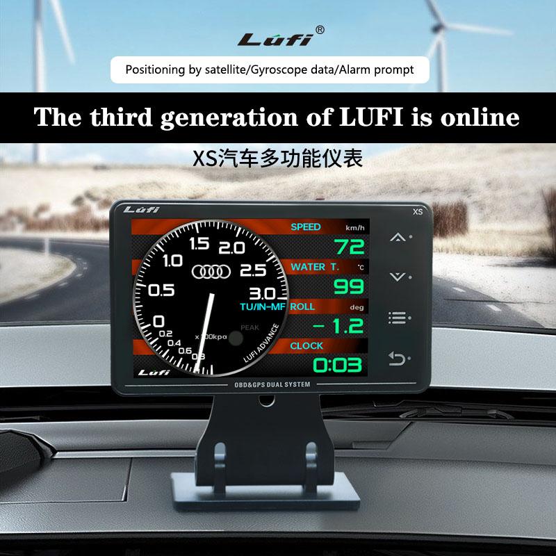LUFI XS Gauge Car Многофункциональный прибор OBD + GPS Измеритель температуры масла турбины Измеритель температуры G Гироскоп
LUFI XS Gauge Car Многофункциональный прибор OBD + GPS Измеритель температуры масла турбины Измеритель температуры G Гироскоп